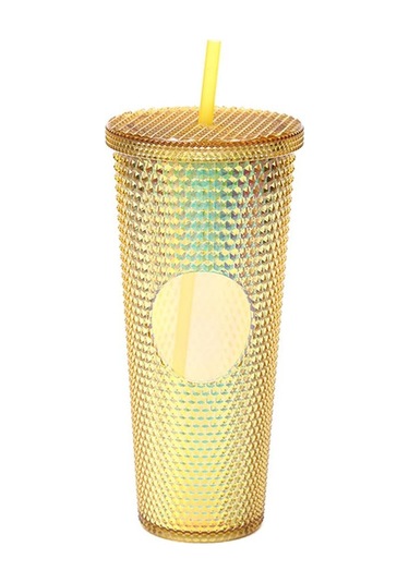 Altın 710ml/24oz Büyük Kapasiteli Su Bardağı Tamamen Çivili Mat Tumbler Geniş Açılımlı Sızdırmaz Kapaklı Yeniden Kullanılabilir Plastik Bardak Saman Altın 710ml/24oz Büyük Kapasiteli Su Bardağı Tamamen Çivili Mat Tumbler Geniş Açılımlı Sızdırmaz Kapaklı Yeniden Kullanılabilir Plastik Bardak Saman