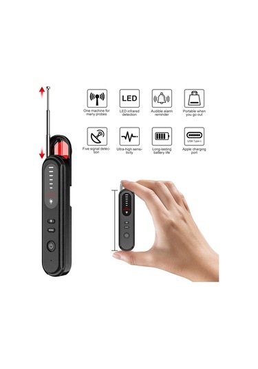 Sones T01 Kablosuz Dedektör Kamerası Dinlemeye Karşı Konumlandırma Gps Alarmı