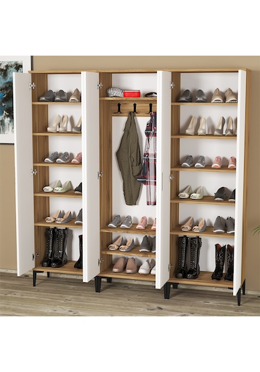 Kalender Dekor Alba-1-3-3 Alb02 Portmanto Vestiyer Ayakkabılık