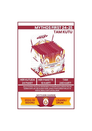 Mythos Cards - Galatasaray First 2024-25 - Tam Kutu