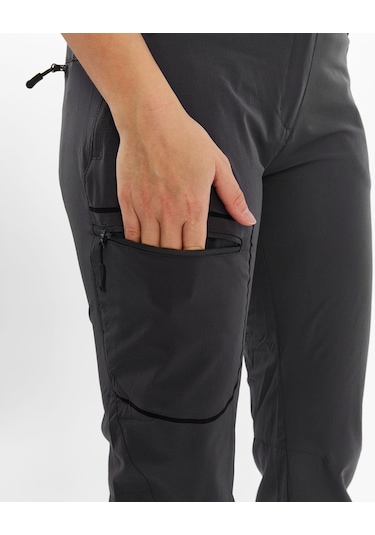 Mapamyumco Quick Dry Kadın Trekking Pantolon-füme