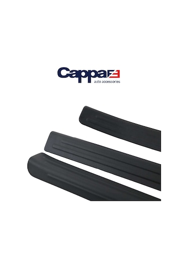 Cappafe Dacia Sandero Kapı Eşiği Abs Mat Siyah 4 Parça 2021- N11.1005