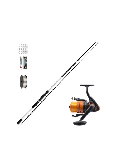 Bauer Haruto 240 10-30gr Spin Kamışı Remixon Fast Sell 4000 Spin Olta Makinesi