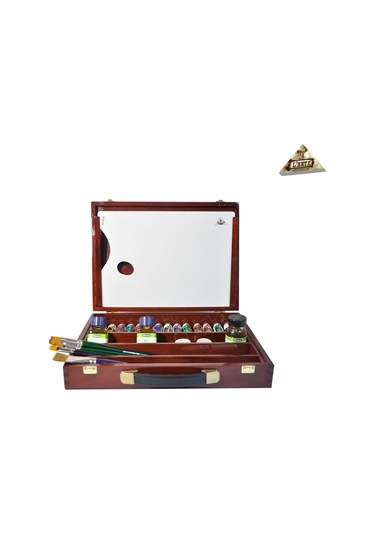 Ressam Çantası - Antik 3,5x42x32 cm