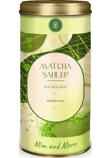 Matcha Salep Tin, 200 Gr