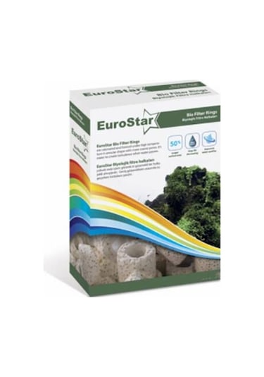 Bio Filter Ring Akvaryum Filtre Malzemesi Beyaz 500 Ml