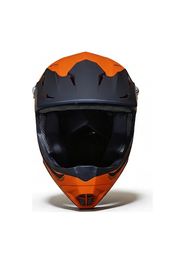 Asistan Ks-05 Fullface Turuncu L 59-60cm Bisiklet Kaskı