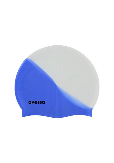 Avessa Gökkuşağı Silikon Bone Beyaz-Mavi MC502 Çok Renkli