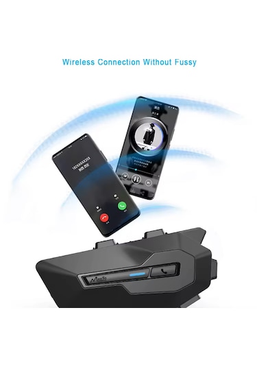 Ultratekno Maxto Mx2 Intercom Motosiklet Kask Hoparlör Bluetooth