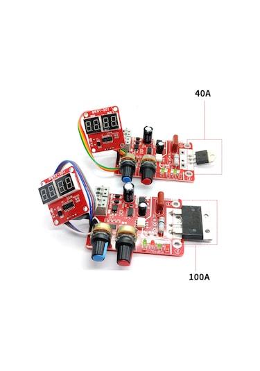 Kangvka Ny-d01 Dijital Gösterimli Pano: 100a Akım Ve Zaman Ayarlı, Dıy Kaynak Makinesi Kontrol Cihazı Monoçip Tabanlı