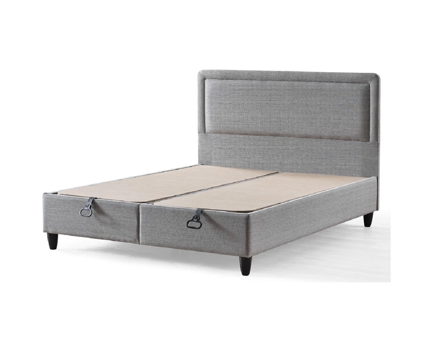 Melisa Çift Kişilik Sandıklı Baza + Full Ortopedik Antibakteriyel Paket Yaylı Visco Yatak + Başlık 3 Lü Set 180 x 200