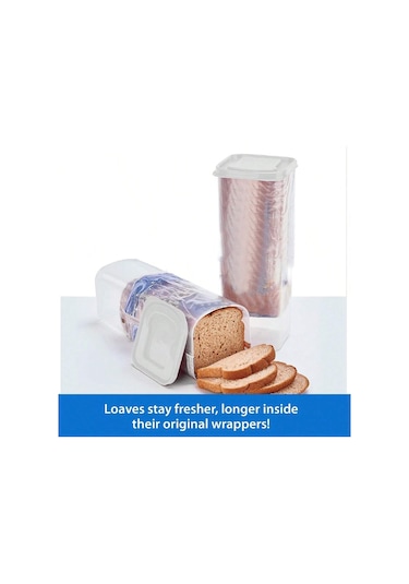 Yystore Ekmek Organizatörü Saklama Kutusu Mbq-2064 Beyaz