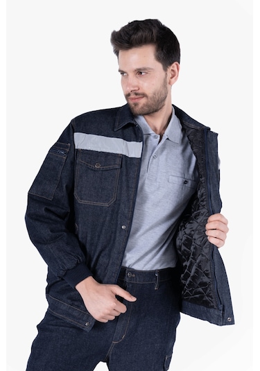Kapitoneli Kot Mont-pantolon Takım