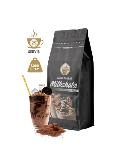 Nera Kakao Bisküvili Milkshake 1.000g İçecek Tozu