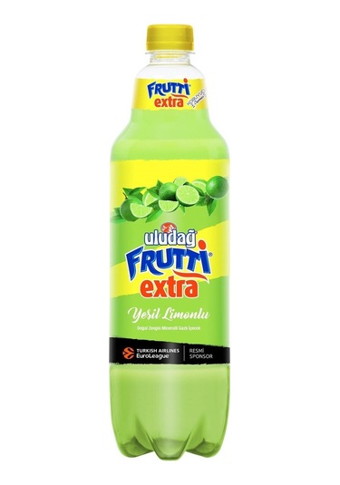 Uludağ Frutti 1 Lt 6 Lı Karma Paket - Mandalina - Orman Mey -yeşil Limon