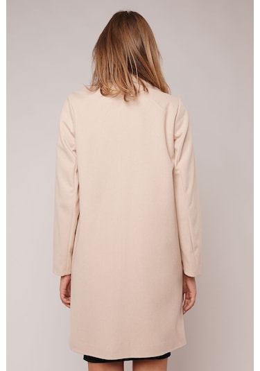 Gabria Tek Düğme Kaban Bej