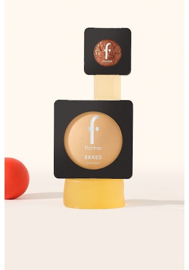 Flormar Yoğun Pigmentli Fırınlanmış Mat Pudra  - Baked Powder - 034 Honey Beige - 8682536053617