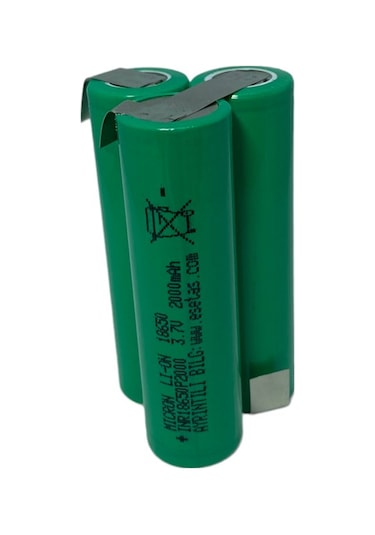 Micron  18650 11.1V 2000MAH 3s Li-Ion Şarjlı Matkap Pili, batarya