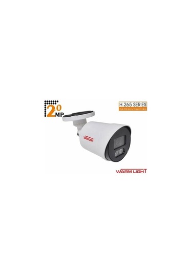 Spy Sp-722b-fw 2.0 Mp 3,6 Mm Lens 3500k Soft Warm Lıght Ir Plastik Bullet Ip Kamera