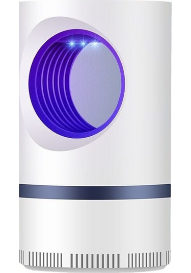 Youtek Ev İçi Led Akıllı Entegre A06 Beyaz 8 Lamba Usb+adaptörlü 365nm Uv Işıklı Sinek-muazze Öldürücü Cihazı