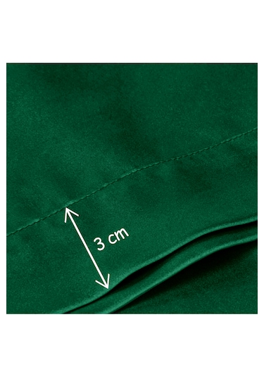 Güzellik Yastığı %100 Ipek Saten 2 Adet Luxury Yastık Kılıfı Yeşi