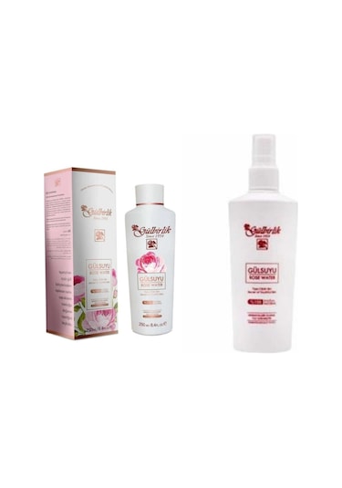 Gülbirlik Gülsuyu 250 ML + Sprey Gülsuyu 125 ML