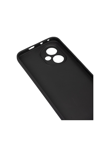 Noktaks - Honor 400 Uyumlu - Kılıf Mat Soft Esnek Biye Silikon - Siyah - T38606 Siyah