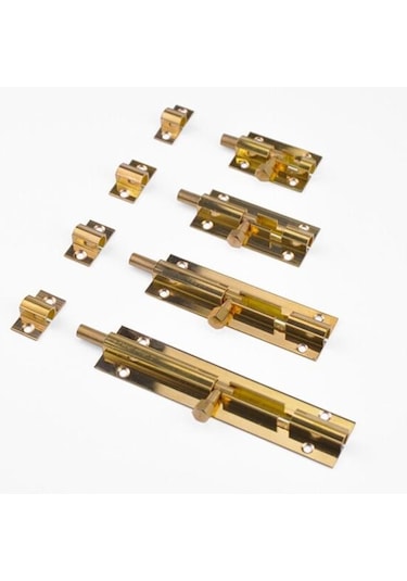 Pirinç Kapı Slayt Yakalama Kilit Cıvata Mandalı Ev Kapısı Dolap Pencere Güvenlik Aracı 100mm