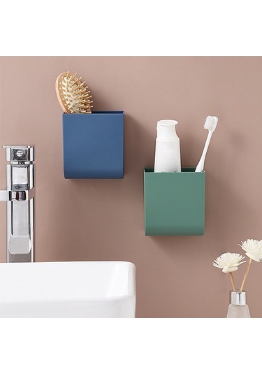 Ulzyvf Yapışkanlı Duvar Telefon Askısı - Şarj İstasyonu & Kumanda Tutucu Beyaz Beyaz