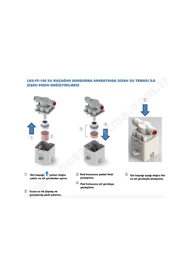 Su Kaçağı Aparatı Yedek Pedi