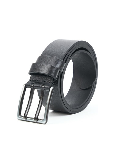 Erkek Siyah Deri Kemer 112549 Siyah
