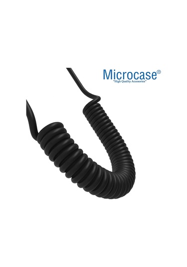 iPhone Lightning to Aux Çevirici 3.5 mm Spiral Ses Kablosu AL2693