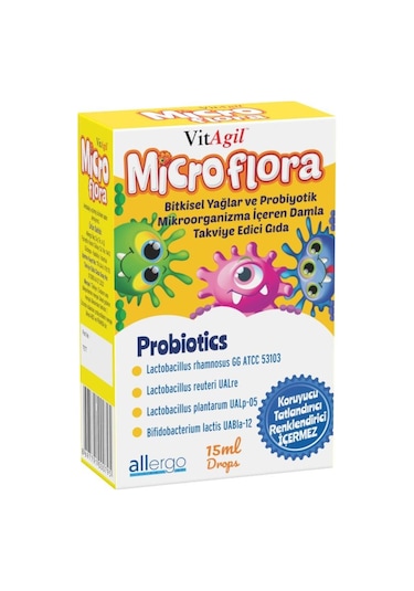 Vitagil Microflora Probiyotik Damla 15 ml
