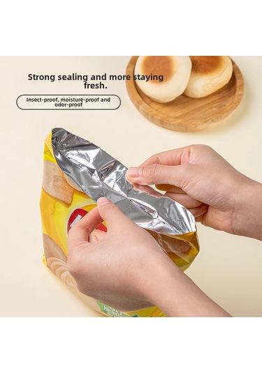 Reedark Ev İçi Mıknatıslı El Basmalı Plastik Poşet Kapama Makinesi - Mini Taşınabilir Atıştırmalık Sigortlama Aleti Beyaz Ce Onaylı Beyaz