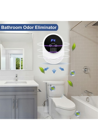 Xiaaokeji Güçlü Koku Giderici Koku Giderme Hava İyonlaştırıcıları Eu Fişi