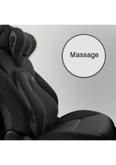 Tongxida Sr-21 Araba Bel Yastığı Kafalık Koltuk Hafızalı Köpük Aksesuarlar, Stil: Masaj Kafalık, Spor