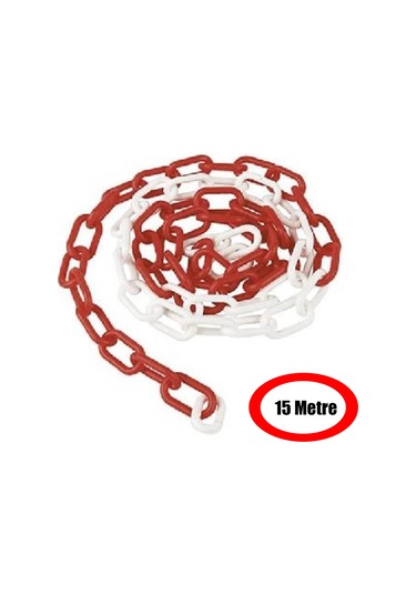 LOREX LR-1031 Plastik Trafik Zinciri-6cm-15m