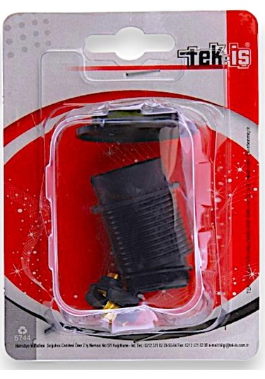 E-14 Duy Bakalit Yarım Diş Rondeleli