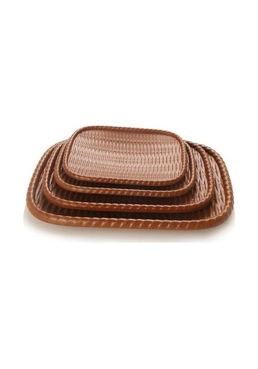 Bosphorusboutique02 Vintage Suntek Saklama Rattan Magideal Kutusu Kahverengi Hasır Ey Kahverengi Ev Dekorasyonu İçin Ideal Kahverengi