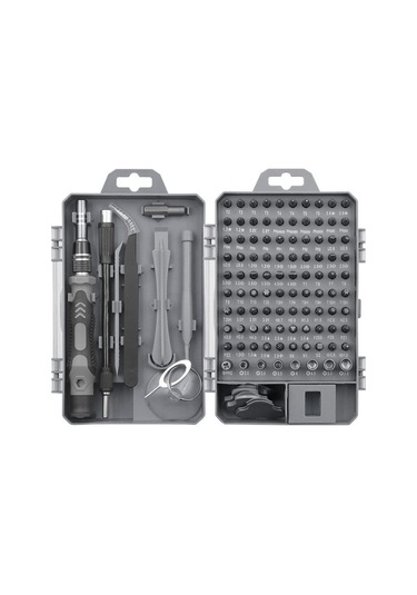 Skycity Crv Çelik 115 Parça Tornavida Seti - Saat, Telefon, Ev Aletleri Tamiri İçin Tamir Araçları Kutusu