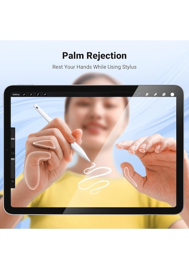 Ugreen Stylus Kalem Alüminyum Alaşımlı Hassas Dokunmatik Kontrol Kalemi 1.5mm Pom Ucu İle İpad Uyumlu 6/7/8/9/10