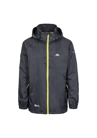 Trespass Unısex Qıkpac X - Unısex Packaway Jkt Tp75 Black Yağmurl 001