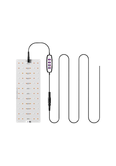 Hfambition 12v Tam Spektrum Led Bitki Büyüme Lambası, İç Mekan İçin Askılı Kuantum Paneli, 1 Kafa Avrupa Standartı Diğer