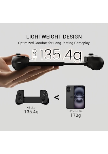 Gamesir X5 Lite Mobile Game Controller İos, Android