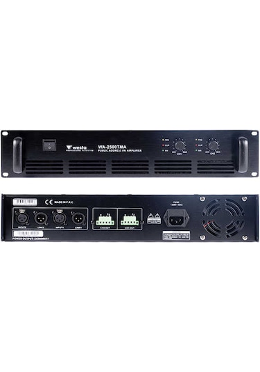 Westa Wa-2500tma 2x500w Power Amfi
