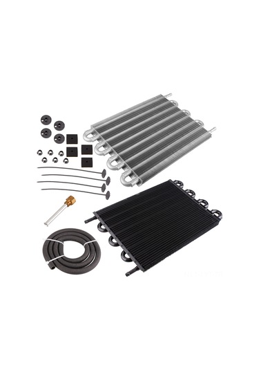 Youtek Otomatik Klima Borulu Kondensör - 4 Satır Siyah, Isı Dağıtımı İyileştirici, Araba Modifikasyon Aksesuarı, Alüminyum Konstruksiyon