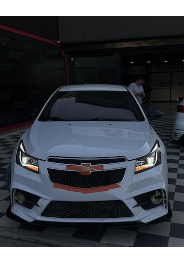 chevrolet cruze f450 ön tampon ---- fibersan tuning