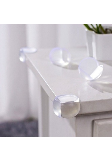 Agubugu Baby Mini Şeffaf Köşe Koruyucu 4 Adet