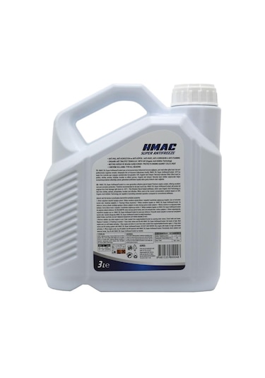 H-Mac Antifriz -40 Derece 3 Lt Uzun Ömürlü Antifiriz 2 Adet