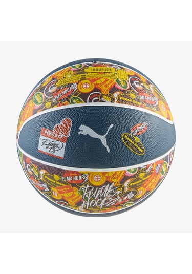 Puma Hoopers Hotline Renkli Basketbol Topu 084872